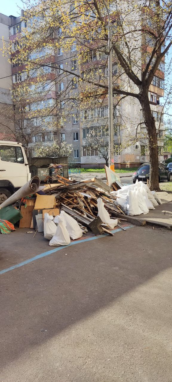 Демонтажные работы в однокомнатной квартире на Оболонском проспекте